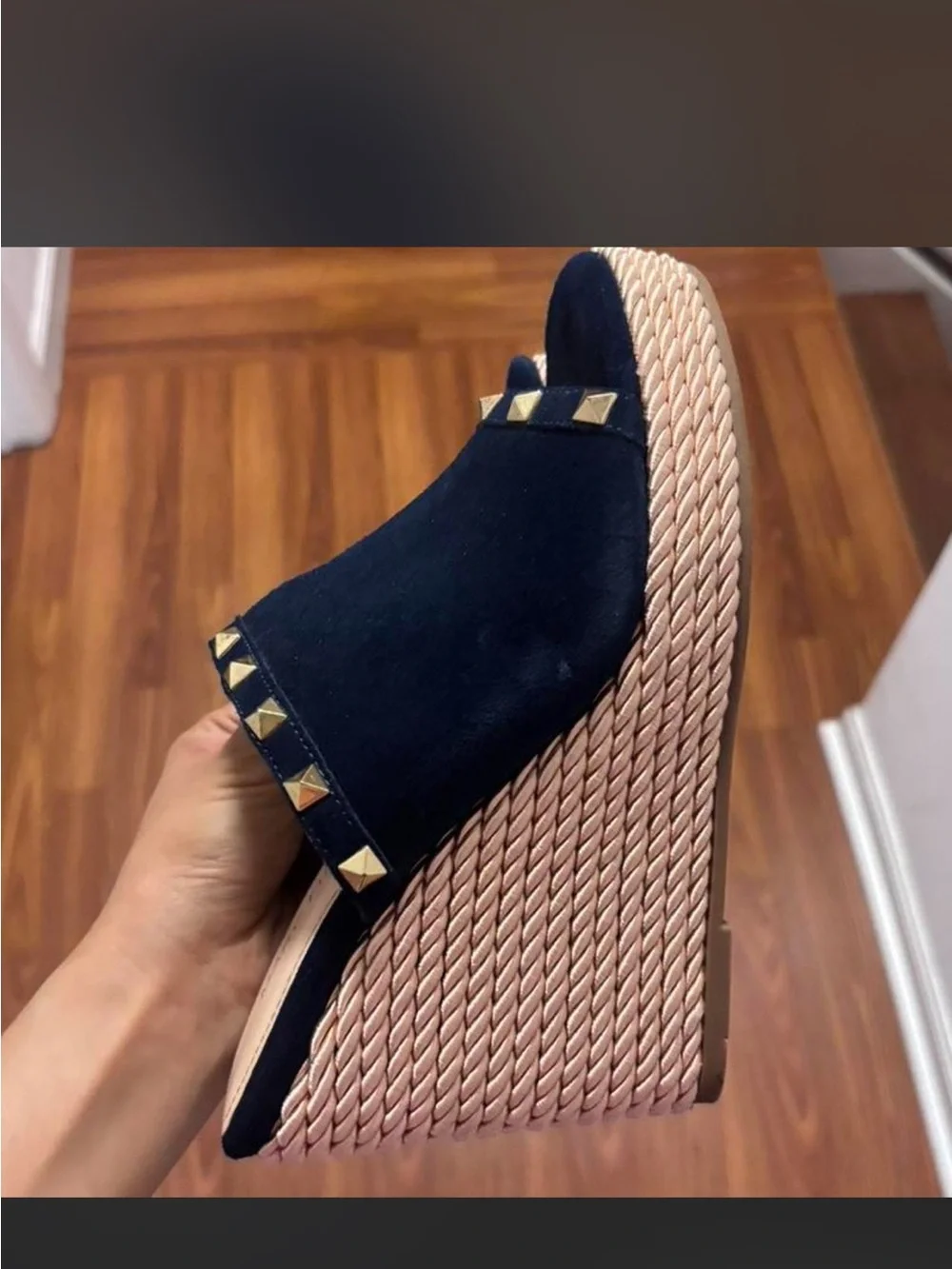 Marc Fisher suede navy